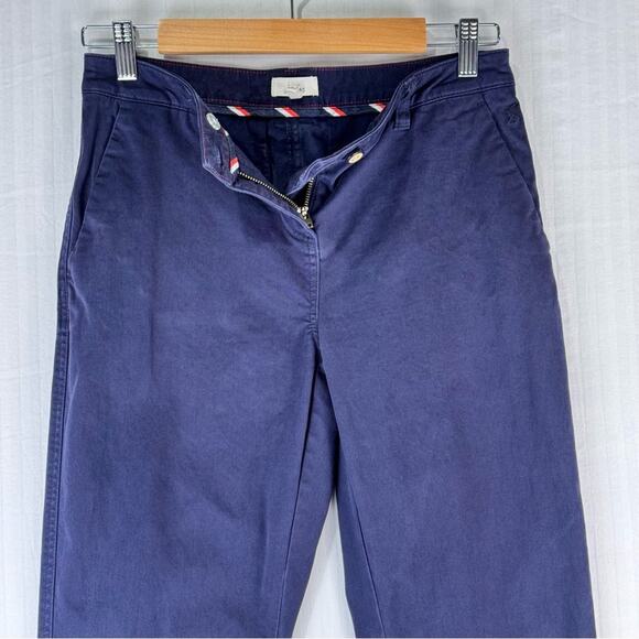 Joules Deep Blue Straight Leg Pants - Picture 8 of 11